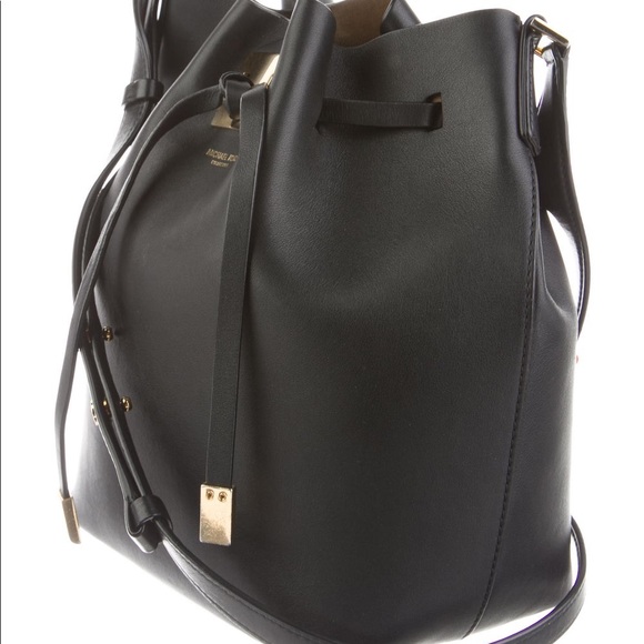 Michael Kors Collection Black Bucket Bag - Picture 3 of 5